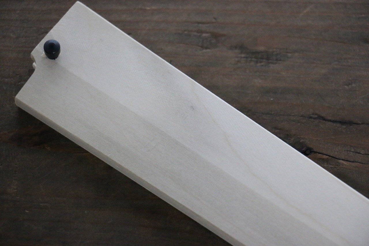 朴鞘  柳刃包丁用  黒合板ピン付き 270mm - 清助刃物