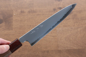 明神直人 SPG2 ペティーナイフ 和包丁 165mm ウォルナット柄 - 清助刃物