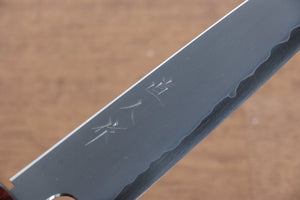 明神直人 SPG2 ペティーナイフ 和包丁 165mm ウォルナット柄 - 清助刃物