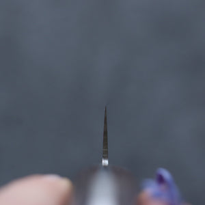 清助 木星 ZA-18 鏡面仕上げ ダマスカス 筋引包丁 和包丁 240mm 茶合板柄 - 清助刃物