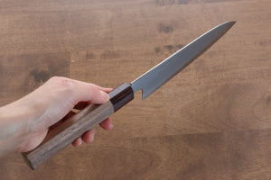 明神直人 SPG2 牛刀包丁 和包丁 180mm ウォルナット柄 - 清助刃物