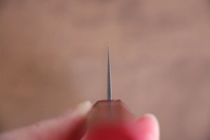 堺 孝行 V金10号 33層ダマスカス 菜切包丁 和包丁 160mm 樫の木漆塗り(皇赤)柄 - 清助刃物