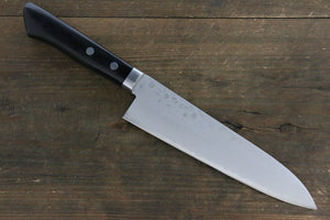 訓平 彩流（さいりゅう） V金10号 ダマスカス 牛刀包丁 和包丁 180mm 合板柄 - 清助刃物