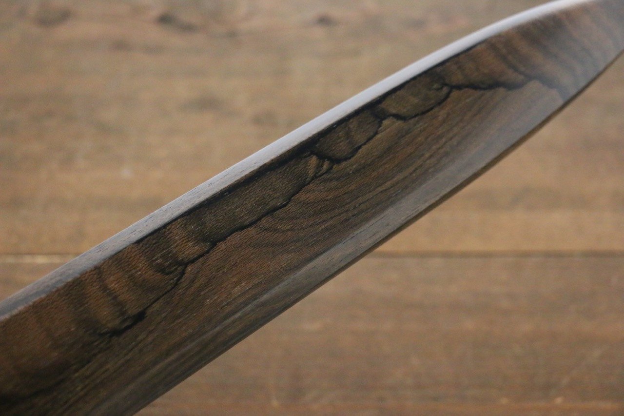 堺 孝行 白虎 白一鋼 柳刃包丁  300mm シャム柿柄 鞘付き - 清助刃物