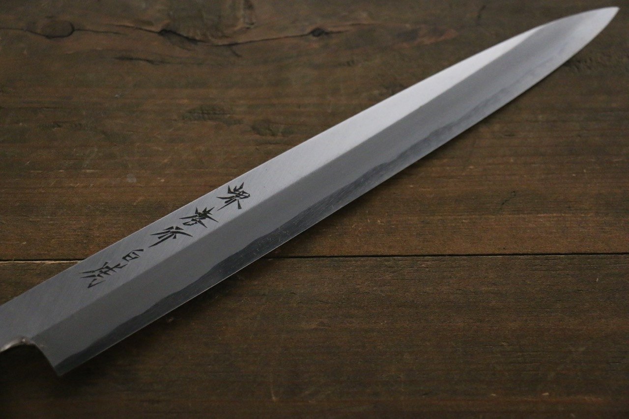 堺 孝行 白虎 白一鋼 柳刃包丁  270mm シャム柿柄 鞘付き - 清助刃物