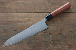 尾形 峻吾 銀三鋼 ダマスカス 黒仕上げ 牛刀包丁 和包丁 210mm ジュラ - 清助刃物