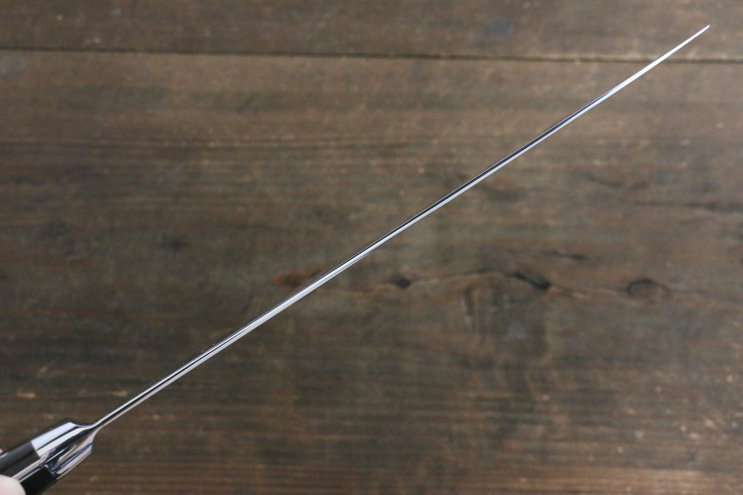 堺 孝行 コアレス ダマスカス 牛刀包丁  210mm デザートアイアンウッド（杉原モデル）柄 - 清助刃物