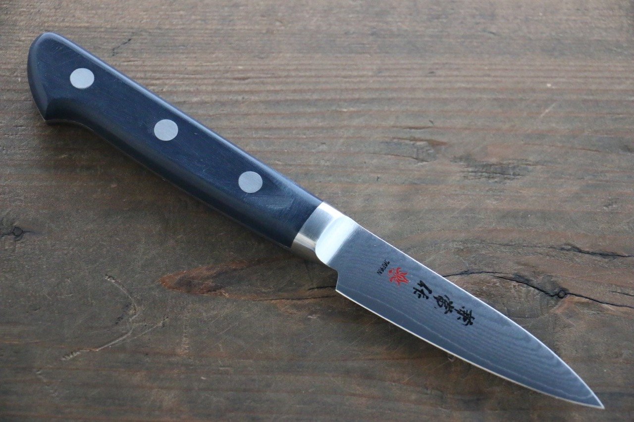 兼常 VG10 33層 ダマスカス ペティーナイフ  80mm プラスチック柄 - 清助刃物