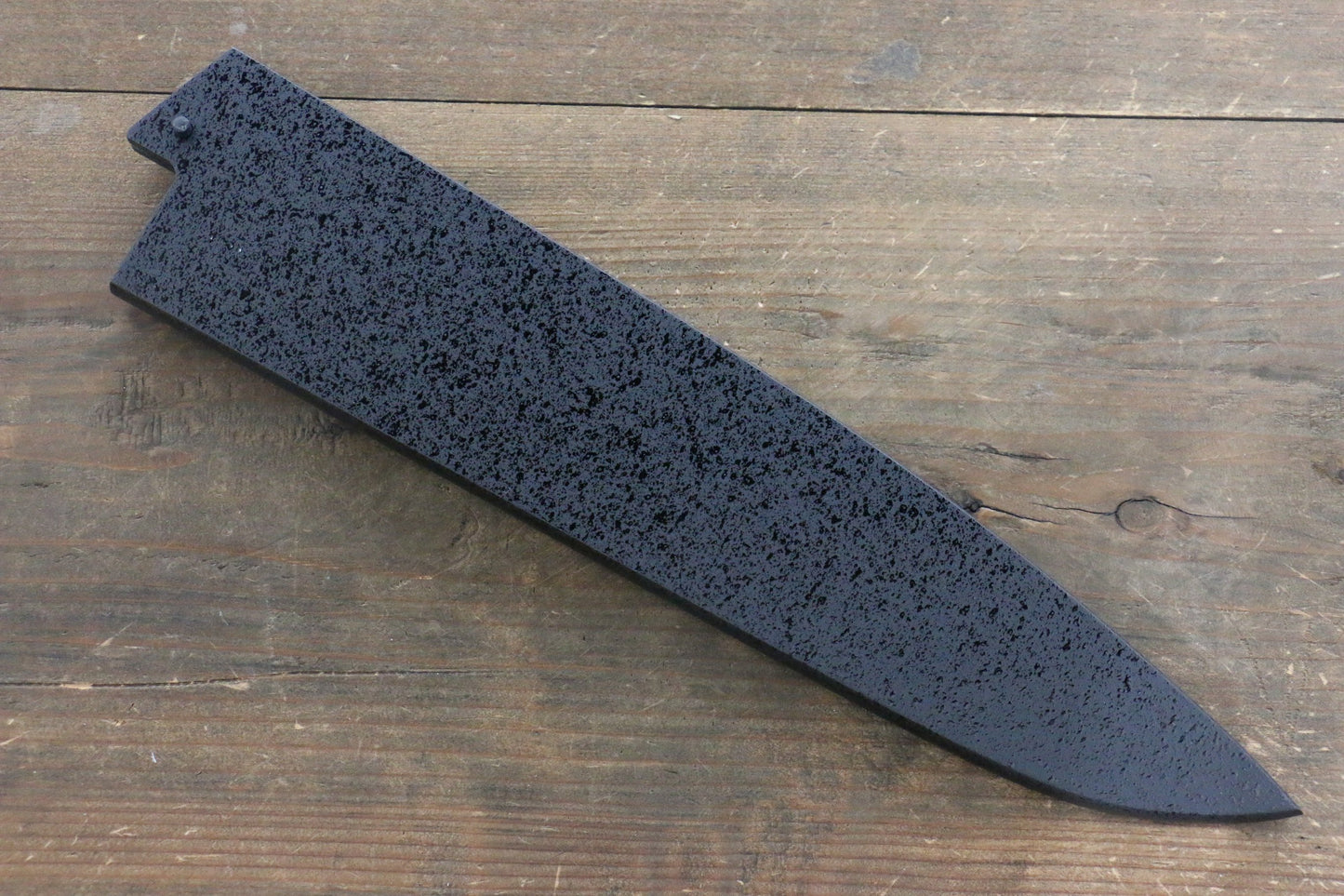 黒石目鞘 牛刀包丁用  黒合板ピン付き 270mm - 清助刃物