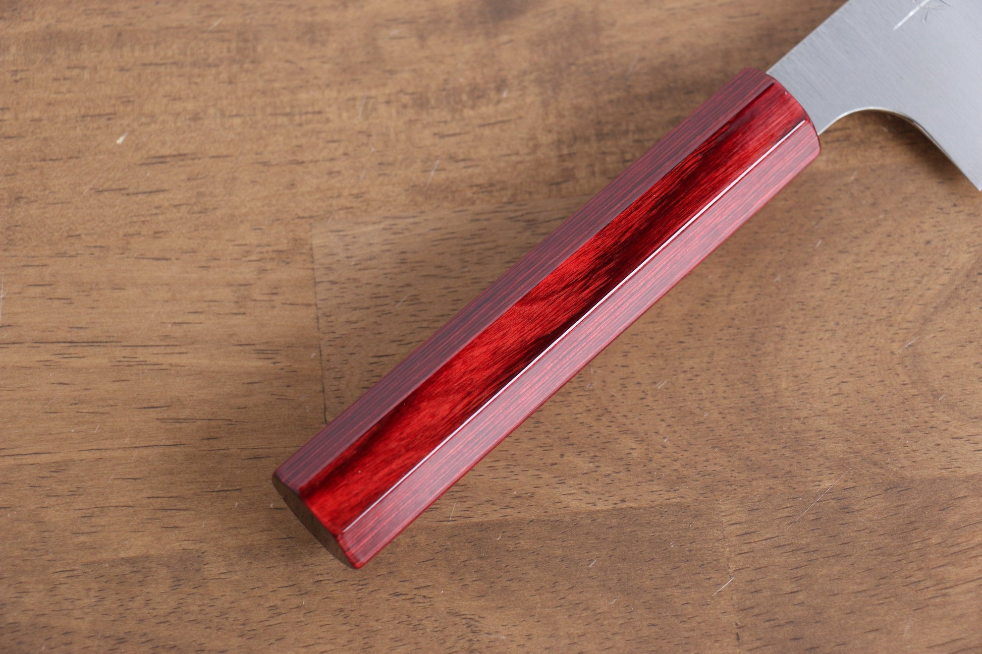 小林 圭 R2/SG2 文化包丁  170mm 赤漆塗り柄 - 清助刃物