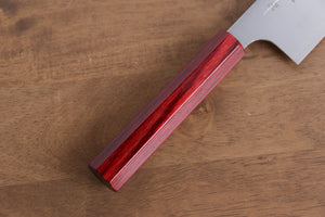 小林 圭 R2/SG2 菜切包丁 和包丁 165mm 赤漆塗り柄 - 清助刃物