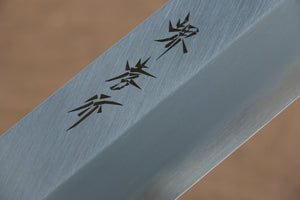 堺 孝行 霞研 白鋼 骨切包丁(鱧切り) 和包丁 270mm 朴柄 - 清助刃物