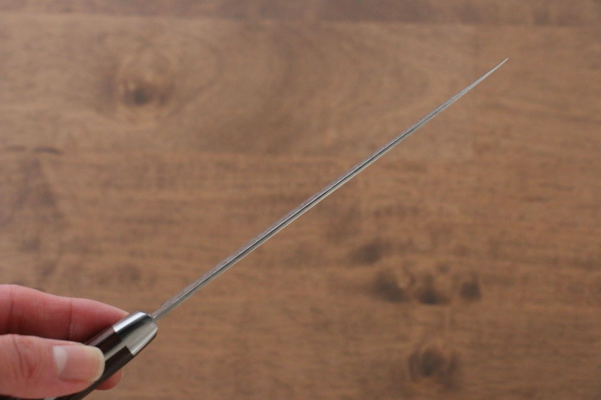 堺 孝行 V金10号 17層ダマスカス 鏡面仕上げ 三徳包丁&ペティナイフセット  mm - 清助刃物