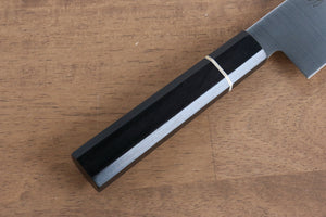 清助 モリブデン鋼（MOL） 牛刀包丁 和包丁 210mm 黒合板柄 - 清助刃物