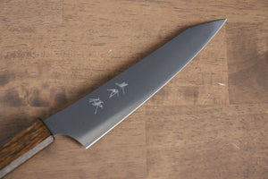 黒崎 優 月光 HAP40 ペティーナイフ 和包丁 150mm 樫柄 - 清助刃物
