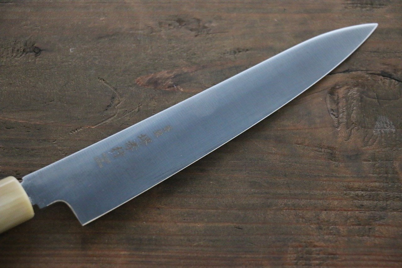 堺 孝行 グランドシェフ グランドシェフ スウェーデン鋼 ペティーナイフ  150mm 朴柄 - 清助刃物