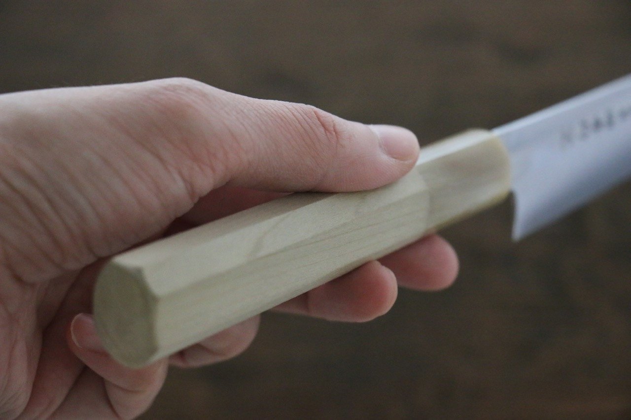 堺 孝行 グランドシェフ グランドシェフ スウェーデン鋼 ペティーナイフ 150mm 朴柄 - 清助刃物