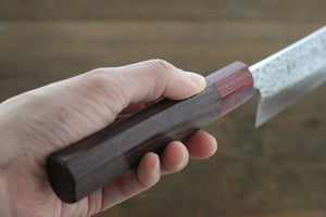 黒﨑 優 雫 R2/SG2 鎚目 三徳包丁 和包丁 180mm - 清助刃物