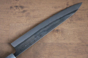 山本 直 白ニ鋼 黒打 筋引包丁  270mm 桜柄 - 清助刃物
