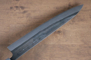 山本 直 白ニ鋼 黒打 筋引包丁  270mm 桜柄 - 清助刃物