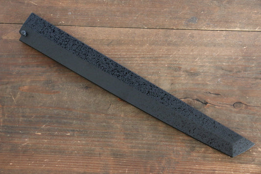 SandPattern Saya Sheath for Sakimaru Takohiki Knife with Plywood Pin-300mm - 清助刃物