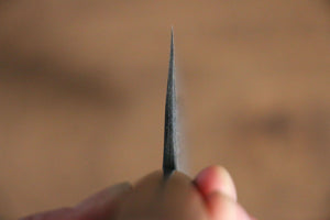 山本 直 青紙 黒打 牛刀包丁 和包丁 210mm ウォルナット柄 - 清助刃物