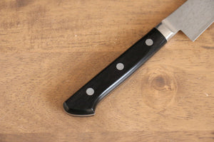 清助 V金10号 ダマスカス ペティーナイフ 和包丁 150mm 黒合板柄 - 清助刃物