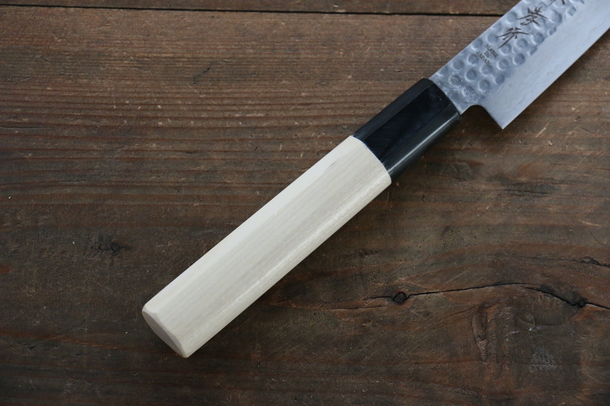 堺 孝行 AUS10 45層ダマスカス ペティーナイフ  150mm - 清助刃物