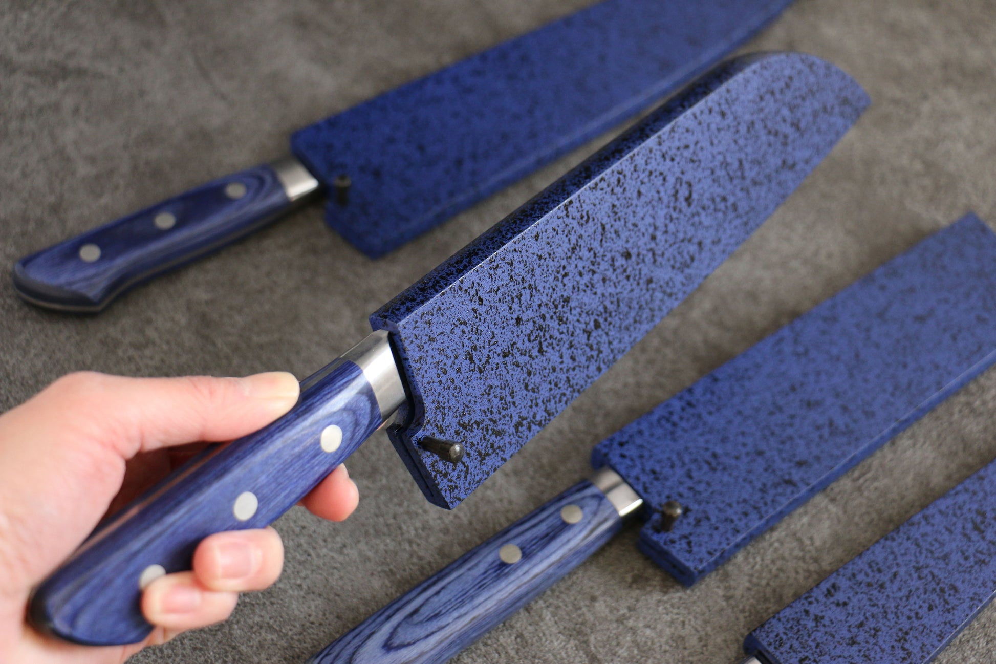 青合板 鞘 薄刃包丁用 合板ピン付き - 清助刃物