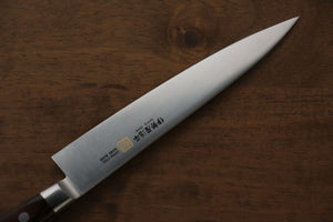 伊勢屋 モリブデン鋼（MOL） ペティーナイフ  150mm マホガニー柄 - 清助刃物