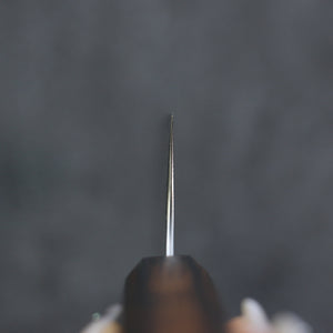 加藤 義実 R2/SG2 ダマスカス 切付牛刀包丁 和包丁 210mm 樫焼柄 - 清助刃物