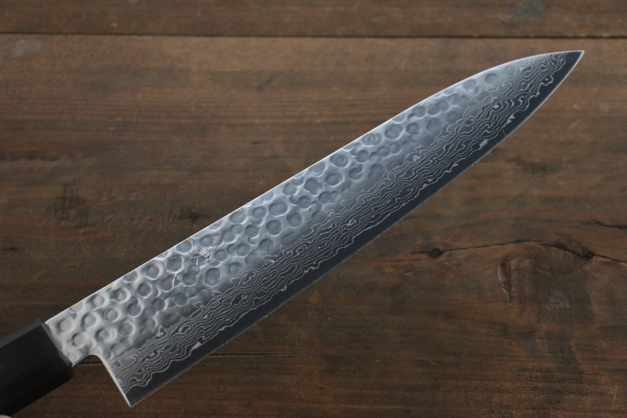 清助 AUS10 牛刀包丁 210mm 紫檀柄 – 清助刃物