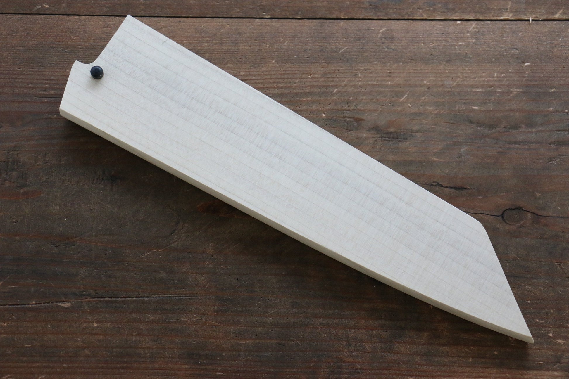 朴鞘   剣型牛刀用  黒合板ピン付き 190mm - 清助刃物