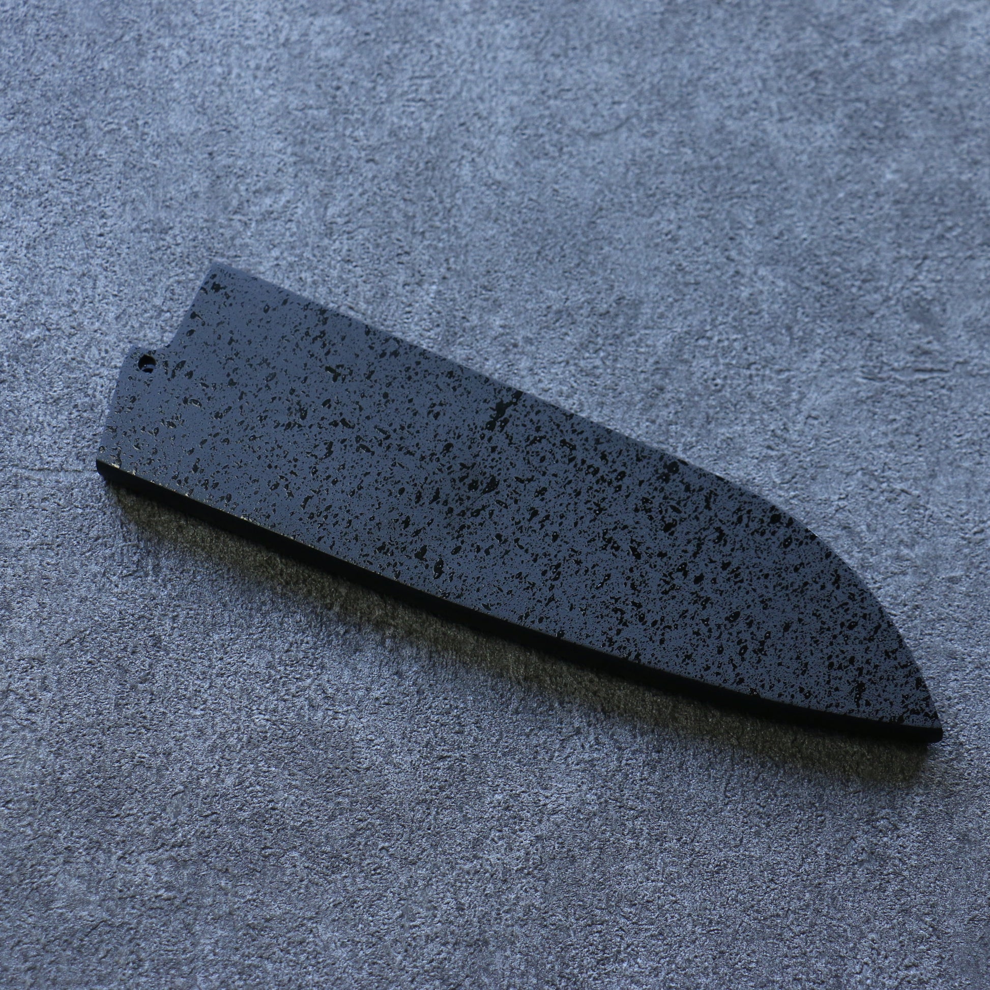 黒石目 朴 鞘 165mm 三徳包丁用 合板ピン付き - 清助刃物