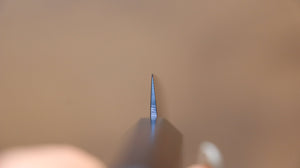 清助 SK-85鋼 イオンプレーティング 鎚目 ペティーナイフ 和包丁 120mm 赤合板柄 - 清助刃物