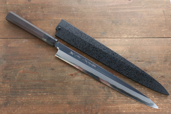 堺 孝行 青一鋼 柳刃包丁 300mm 黒檀柄 鞘付き – 清助刃物 Japan