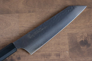 堺 孝行 なないろ VG10 33層 剣型牛刀包丁  190mm ABS樹脂(乾漆墨黒)柄 - 清助刃物