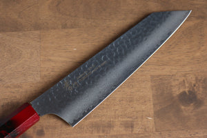 堺 孝行 なないろ VG10 33層 剣型牛刀包丁  190mm ABS樹脂(赤べっ甲)柄 - 清助刃物