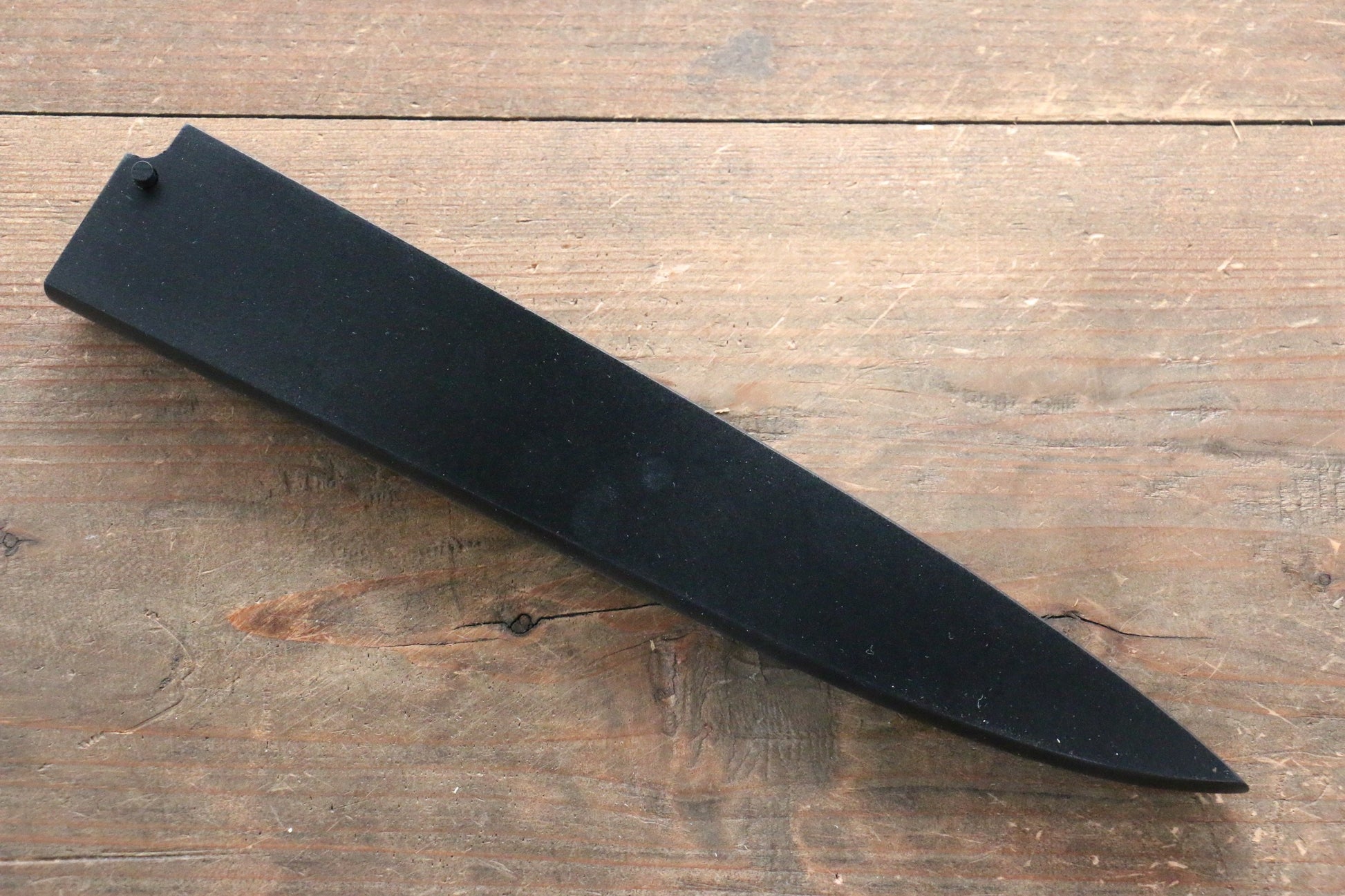 黒塗り鞘 柳刃包丁用  黒合板ピン付き 210mm - 清助刃物