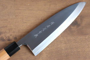 堺 孝行 白銀 INOX 鏡面仕上げ 出刃包丁  210mm イチイ柄 - 清助刃物
