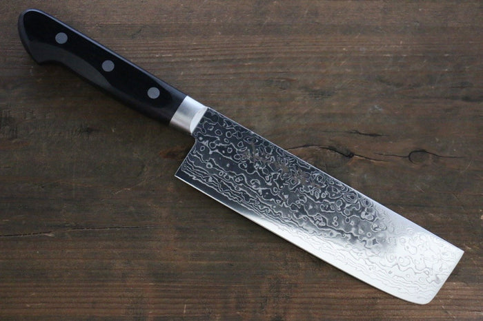 堺 孝行 AUS10 45層 鏡面仕上げ ダマスカス 菜切包丁 和包丁 160mm