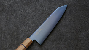清助 SK-85鋼 イオンプレーティング 切付三徳包丁  180mm ホワイトウッド柄 - 清助刃物