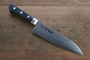 兼常 VG10 33層 ダマスカス 三徳包丁 和包丁 180mm プラスチック柄 - 清助刃物