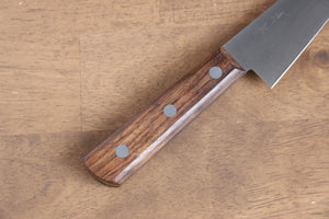 清助 山賊 日本鋼 骨スキ包丁  150mm 天然木柄 - 清助刃物