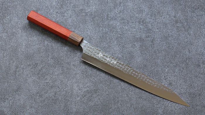 黒崎 優 閃光 鋭 R2/SG2 鎚目 筋引包丁  270mm パドック柄