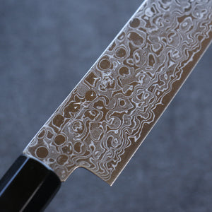 三寿ゞ AUS10 ダマスカス 磨き仕上げ 筋引包丁 和包丁 240mm 朴柄 - 清助刃物