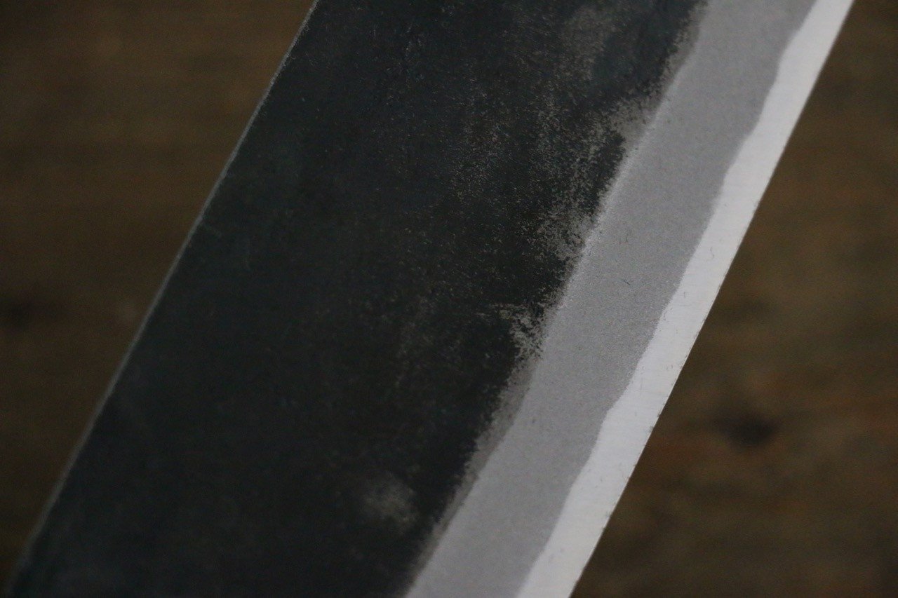 堺 孝行 青ニ鋼 黒打 菜切包丁  170mm - 清助刃物