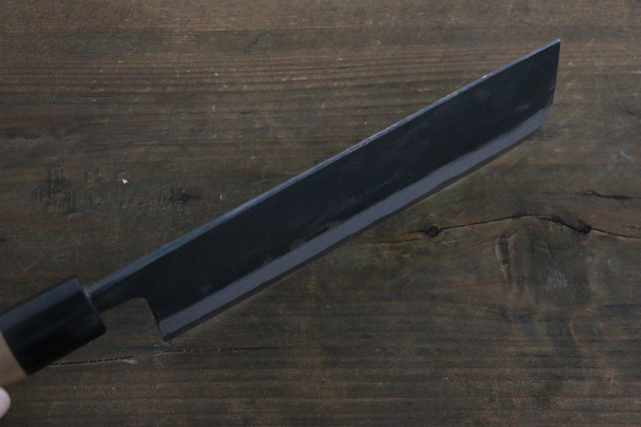 堺 孝行 青ニ鋼 黒打 菜切包丁  170mm - 清助刃物