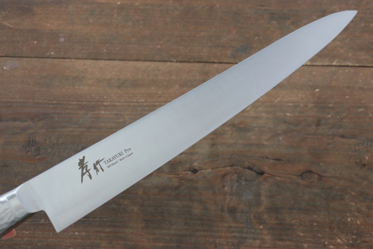 堺 孝行 INOXプロ モリブデン鋼 筋引包丁  270mm - 清助刃物