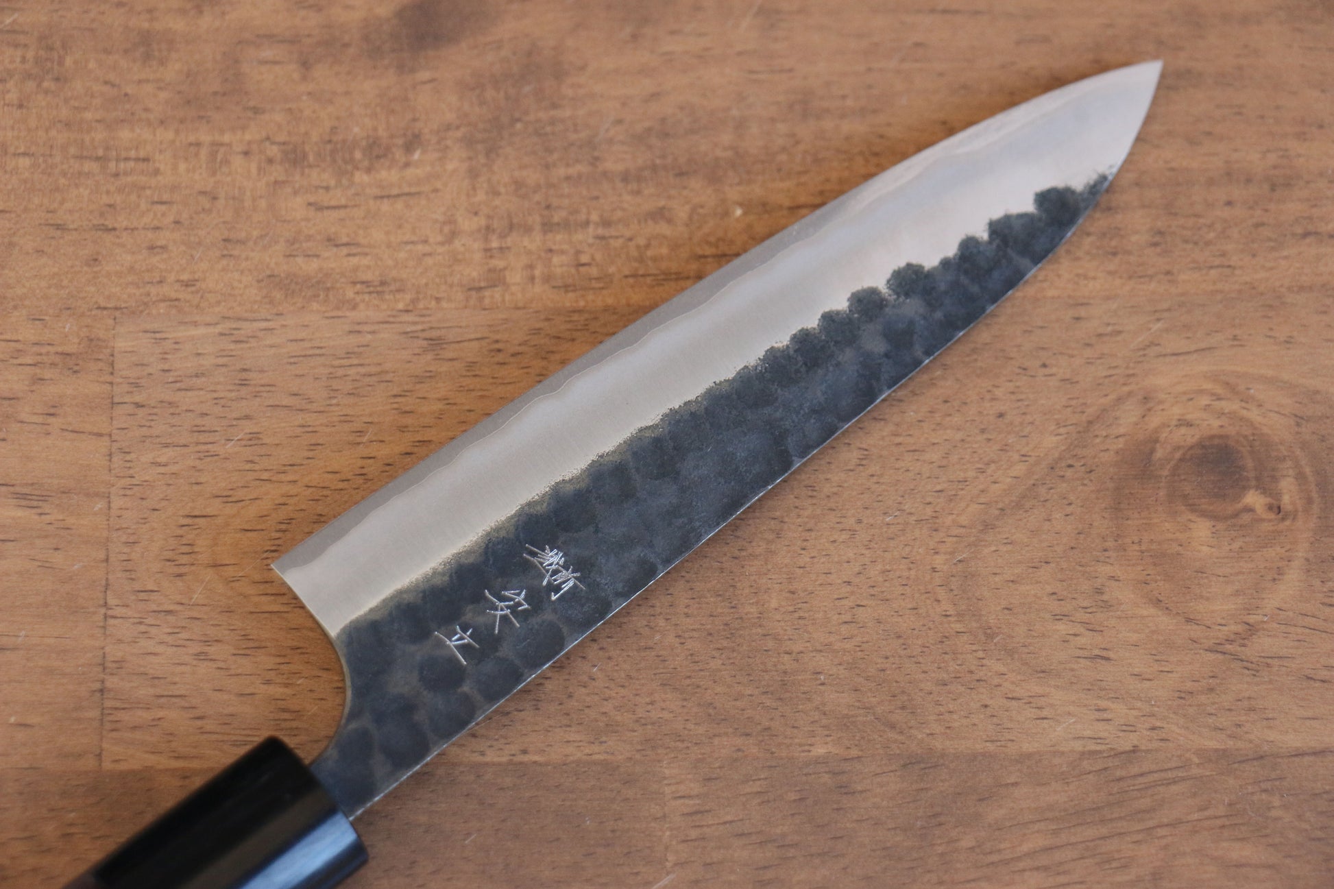 安立 勝重 青スーパー鋼 ペティーナイフ  150mm 紫檀柄 - 清助刃物